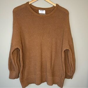 Old Navy Knit Pullover Rich brown. Perfect for fall